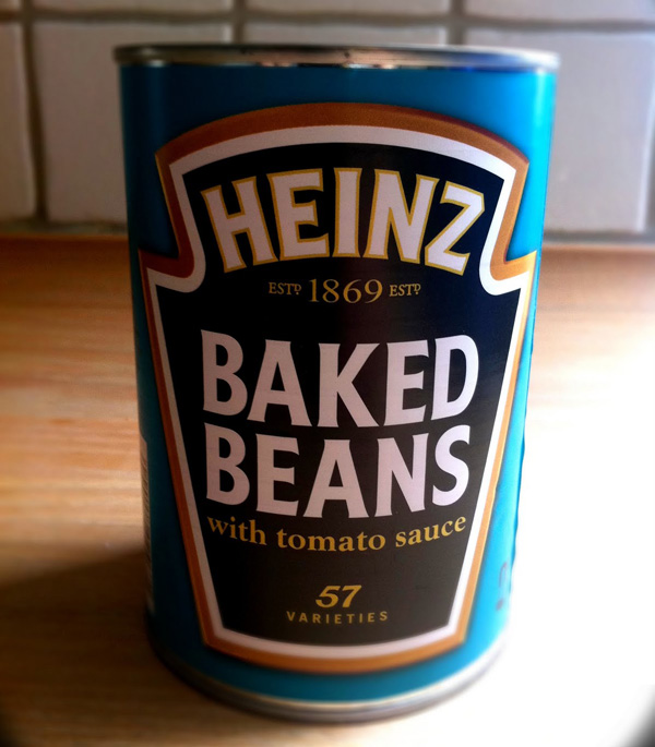 branding: baked beans logo zoomed out