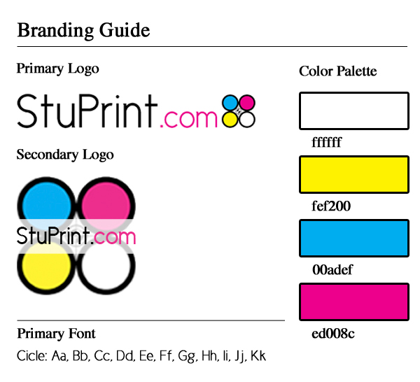 stuprint.com branding document