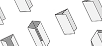 Drawings of different types of leaflet folds