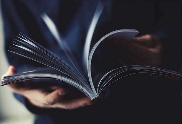 A perfect bound, colour booklet