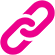 Interlinking pink chain links